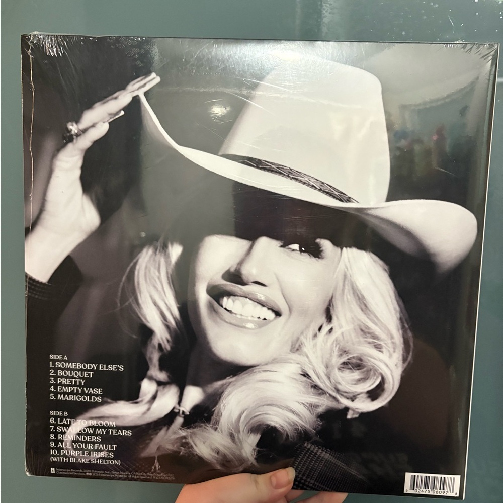 SEALED Gwen Stefani record - bouquet exclusive orchid color vinyl LP - Picture 4 of 4